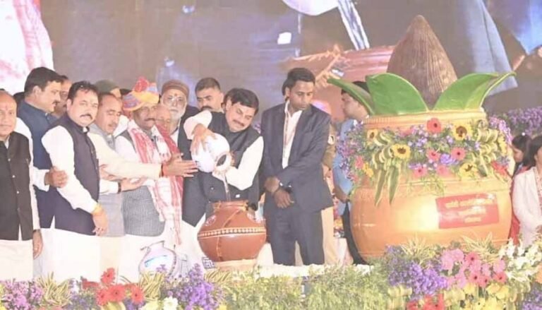 हमारी सरकार का संकल्प है हर हाथ को काम, हर खेत को पानी: मुख्यमंत्री डॉ. यादव